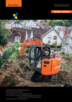 Lánctalpas kotrók Hitachi ZX85US-6