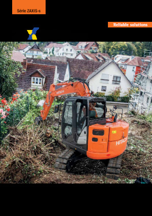 Lánctalpas kotrók Hitachi ZX85US-6