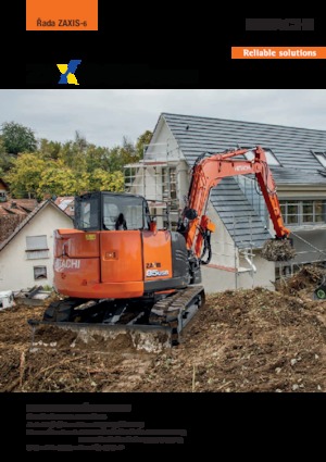 Lánctalpas kotrók Hitachi ZX85USB-5A