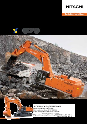Lánctalpas kotrók Hitachi ZX870LCH-5B