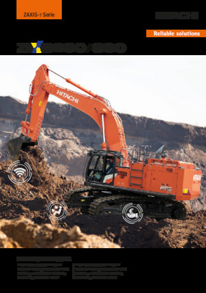 Lánctalpas kotrók Hitachi ZX890LCH-7