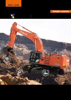 Lánctalpas kotrók Hitachi ZX890H-7
