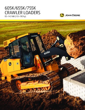 Lánctalpas rakodók John Deere Construction 605K