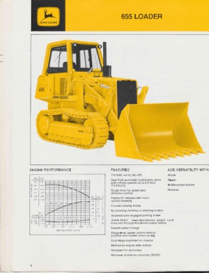 Lánctalpas rakodók John Deere Construction 655