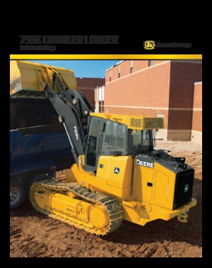 Lánctalpas rakodók John Deere Construction 755 K