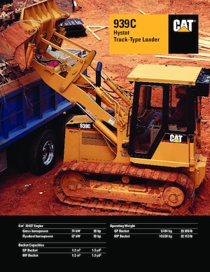 Lánctalpas rakodók Caterpillar 939C