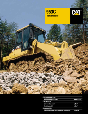 Lánctalpas rakodók Caterpillar 953 C