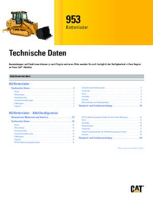 Lánctalpas rakodók Caterpillar 953