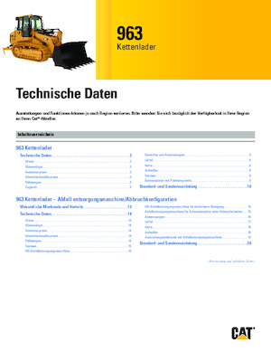 Lánctalpas rakodók Caterpillar 963