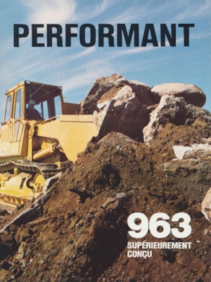 Lánctalpas rakodók Caterpillar 963