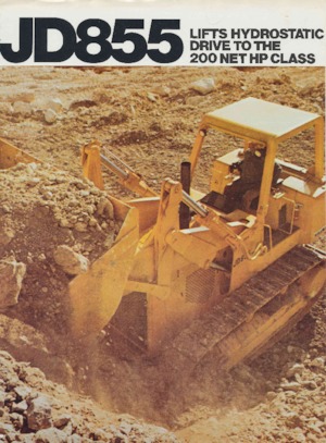 Lánctalpas rakodók John Deere Construction JD855