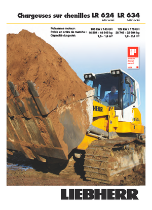 Lánctalpas rakodók Liebherr LR 634