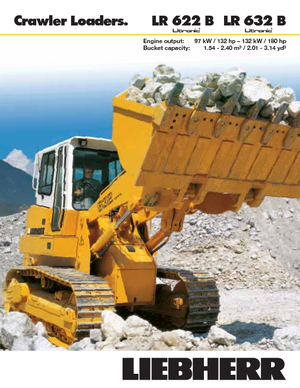 Lánctalpas rakodók Liebherr LR 632 B