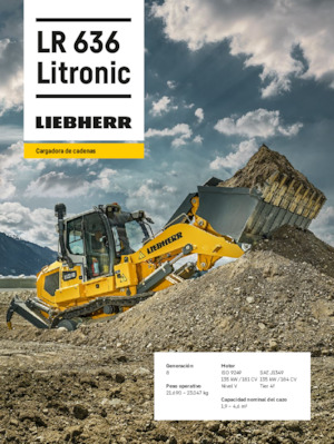 Lánctalpas rakodók Liebherr LR 636 G8.0