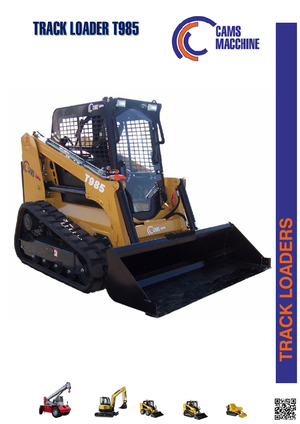 Csúszókormányzású rakodók Cams T985.45 R