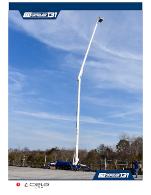 Lánctalpas teleszkópgémes munkaállványok CELA DT131 Spyder