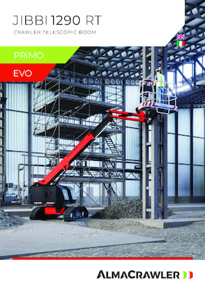 Lánctalpas teleszkópgémes munkaállványok Almac JIBBI 1290 RT EVO