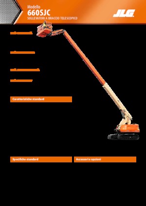 Lánctalpas teleszkópgémes munkaállványok JLG 660SJC