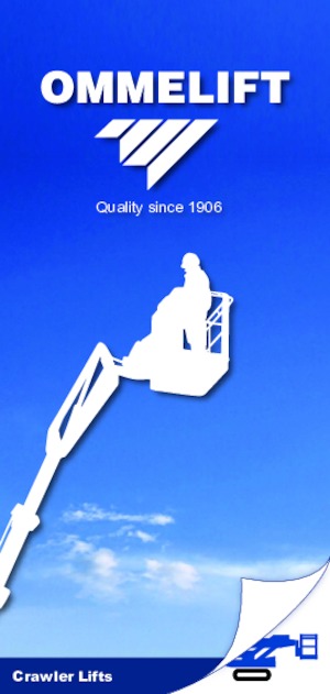 Lánctalpas teleszkópgémes munkaállványok OMMELIFT 3150 RJ