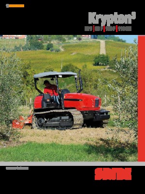 Lánctalpas traktorok SAME Krypton³ 110 SIX