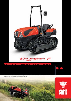 Lánctalpas traktorok SAME Krypton F 100 