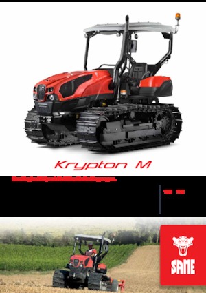 Lánctalpas traktorok SAME Krypton M 105 