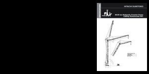 Lánctalpas daruk - rácsos gém Hitachi Sumitomo SCX 900-2