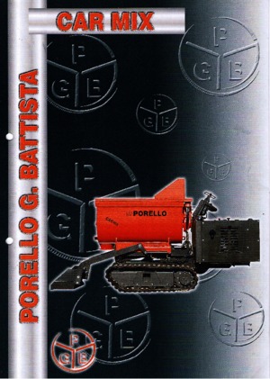 Lánctalpas dömperek Porello Car Mix