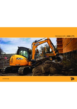 Lánctalpas kotrók JCB 8085 ZTS