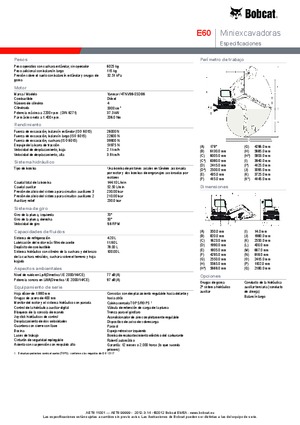 Lánctalpas kotrók Bobcat E 60