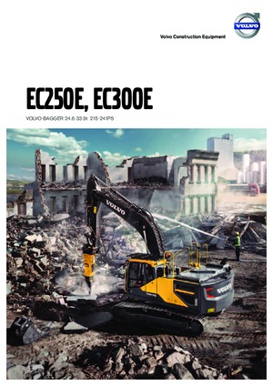 Lánctalpas kotrók Volvo EC250EL
