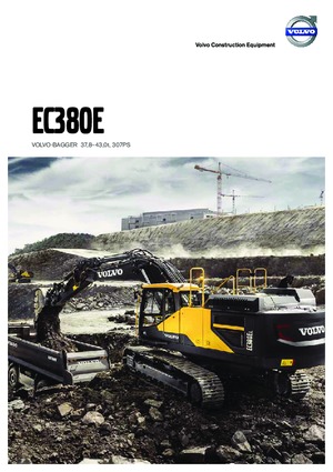 Lánctalpas kotrók Volvo EC380ENL