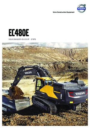 Lánctalpas kotrók Volvo EC480EL