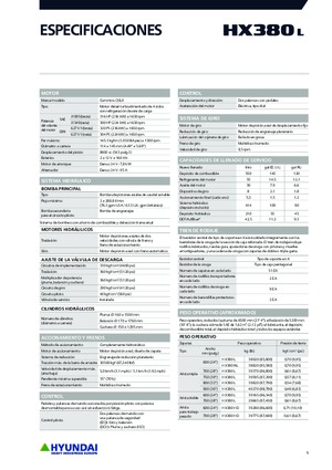 Lánctalpas kotrók Hyundai HX380L