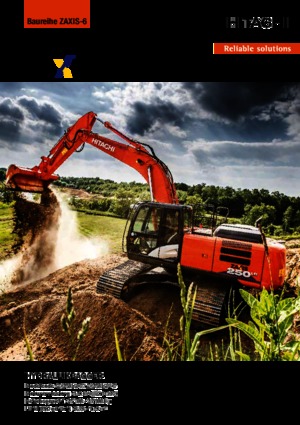 Lánctalpas kotrók Hitachi ZX250LCN-6