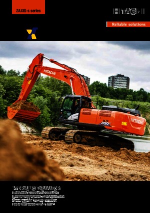 Lánctalpas kotrók Hitachi ZX350LC-6