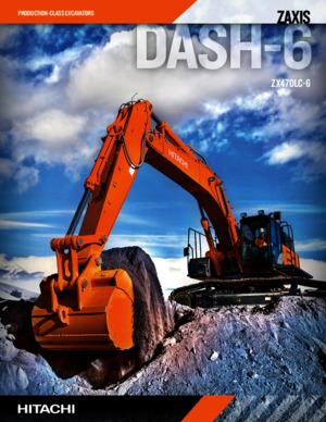 Lánctalpas kotrók Hitachi ZX 470 LC-5