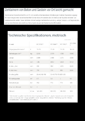 Törőkanaskak Epiroc BC 2500 