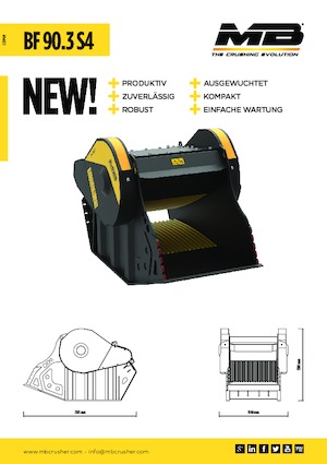 Törőkanaskak MB Crusher BF90.3 S4