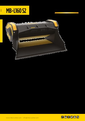 Törőkanaskak MB Crusher MB-L160 S2