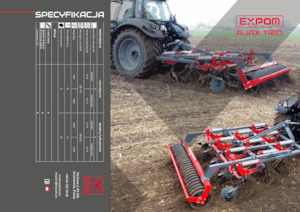 Kultivátorok Expom® Ajax Trio 3.0