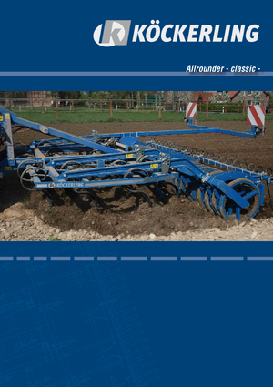 Kultivátorok Köckerling Allrounder 4