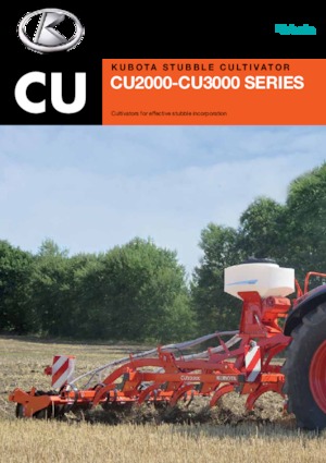 Kultivátorok Kubota CU3300C AP