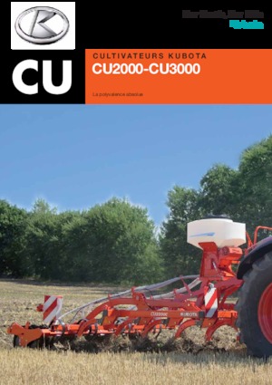 Kultivátorok Kubota CU3300CD RS