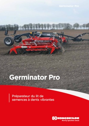 Kultivátorok Kongskilde Germinator Pro 6200