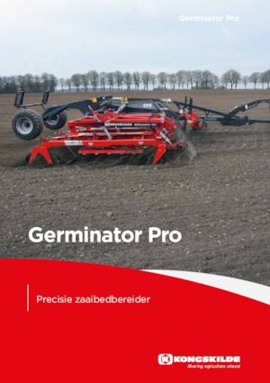 Kultivátorok Kongskilde Germinator Pro 6200