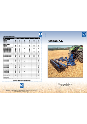 Kultivátorok DAL-BO Ratoon XL 190 NSH