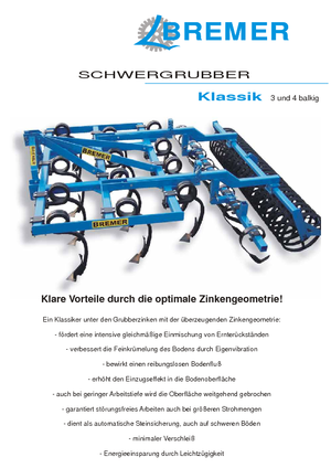 Kultivátorok Bremer SHG 460/23