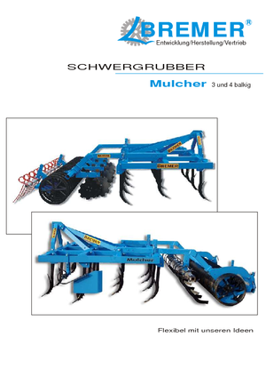 Kultivátorok Bremer SHG 460/20