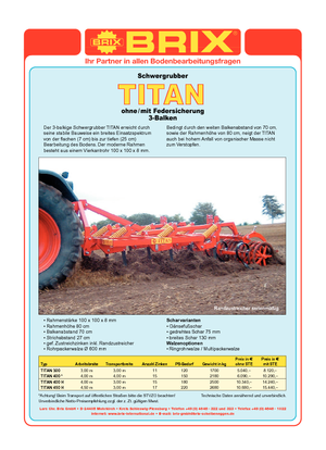 Kultivátorok Brix Titan 400 A